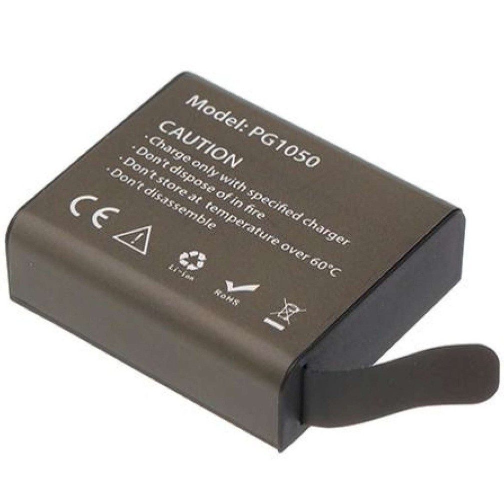 Phụ kiện Camera hành trình - Pin sạc EKEN H9R / H6S / H5S PG1050 3.7V 1050mAh 3.885Wh (Nâu)