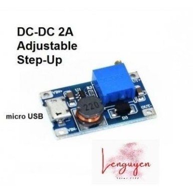 001 Mô Đun Tăng Áp Mini có Cổng Micro USB ( XY-016 | MT3608 )