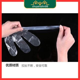 Hộp 200c găng tay nilon đa năng dùng thoải mái