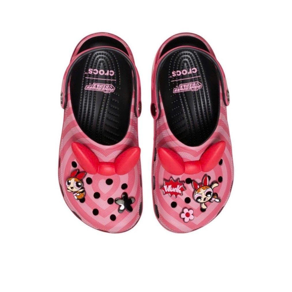 Dép Crocs x The Powerpuff Girls Classic Clog Pink