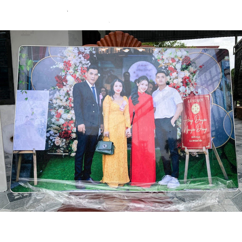 ÁNH SÁNG KÉO MẠC Khung Ảnh 40x60 cm/ 50x75 cm/ 60x90 cm - Trang Trí Nhà Cửa