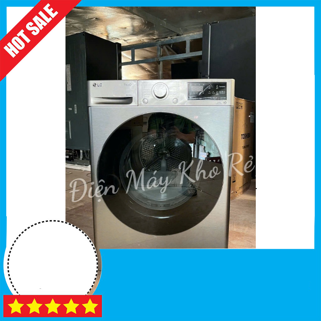 Máy Sấy Bơm Nhiệt LG 10.5kg DVHP50P - Máy Sấy Lạnh Giảm 50% GIAO TOÀN QUỐC.