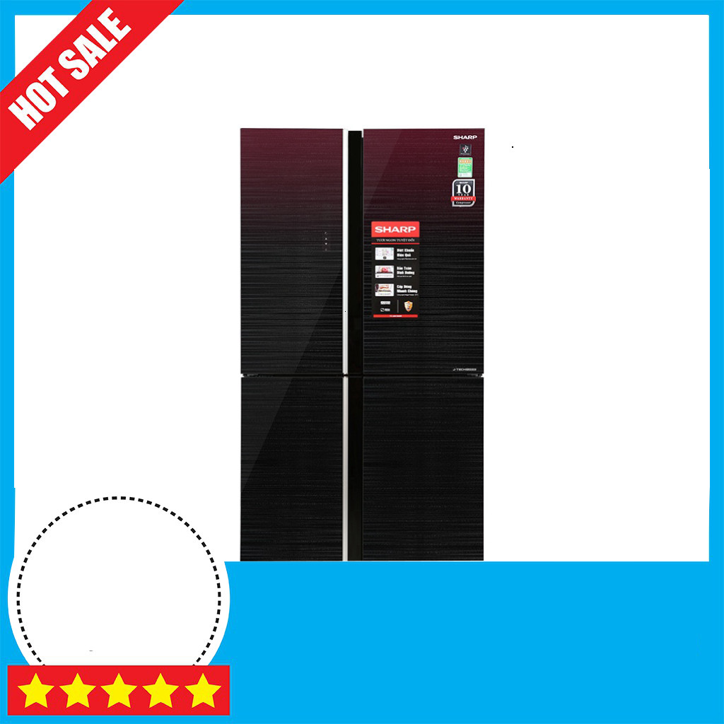 Tủ Lạnh Sharp Inverter 525 lít SJ-FXP600VG-BK Chất Lượng Cao GIAO TOÀN QUỐC.