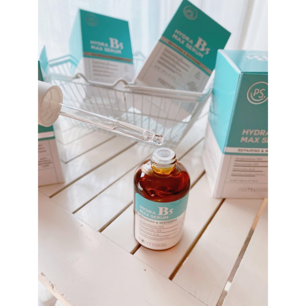 Serum Phục Hồi, Dưỡng Trắng B5 Hydra B5 Max Serum Repairing Whitening Prettyskin