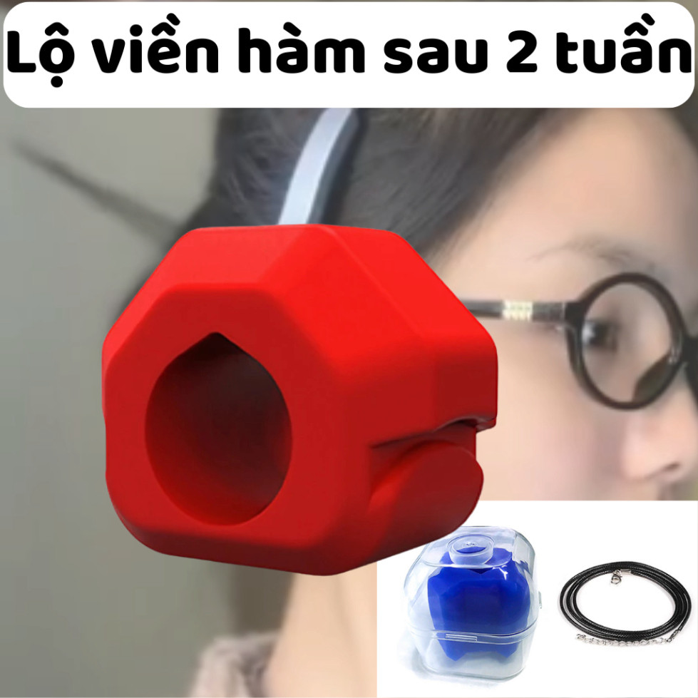 Bóng Tập Cơ Hàm Jawsize , Bóng Nhai Tập Mewing Hỗ Trợ Cải Thiện Nọng Cằm, Mặt Lệch DCTT02
