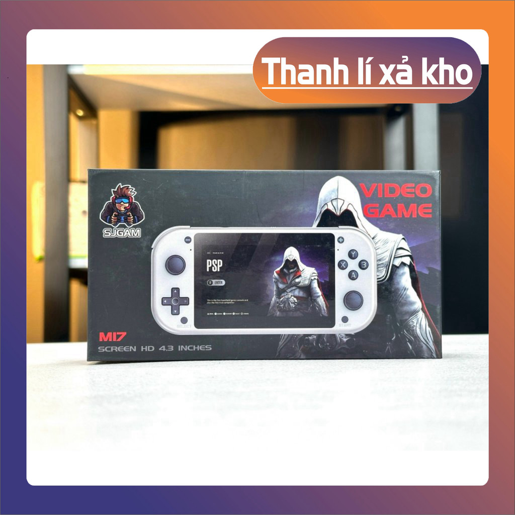 [HCM] [hcm] Máy Chơi Game Cầm Tay M17 - Máy Chơi Game PSP RETRO Bản 64GB Với 20.000 Game PSP PS1 MAM