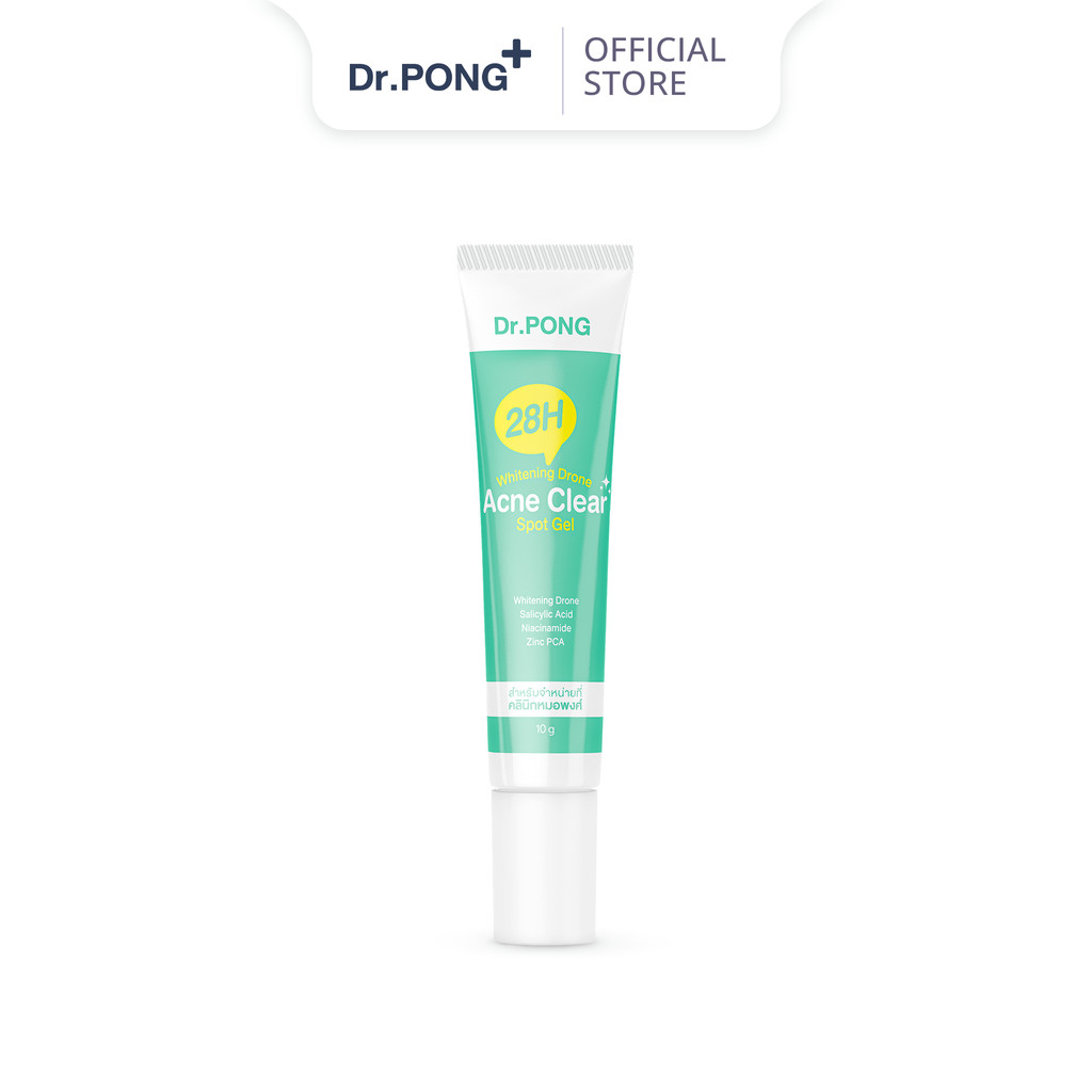 Gel mụn Dr.PONG 28H Whitening Drone Acne Clear Spot 10g