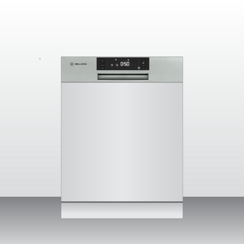 Máy Rửa Chén Bán Âm Malloca MDW14-S08SI - BH 3 năm
