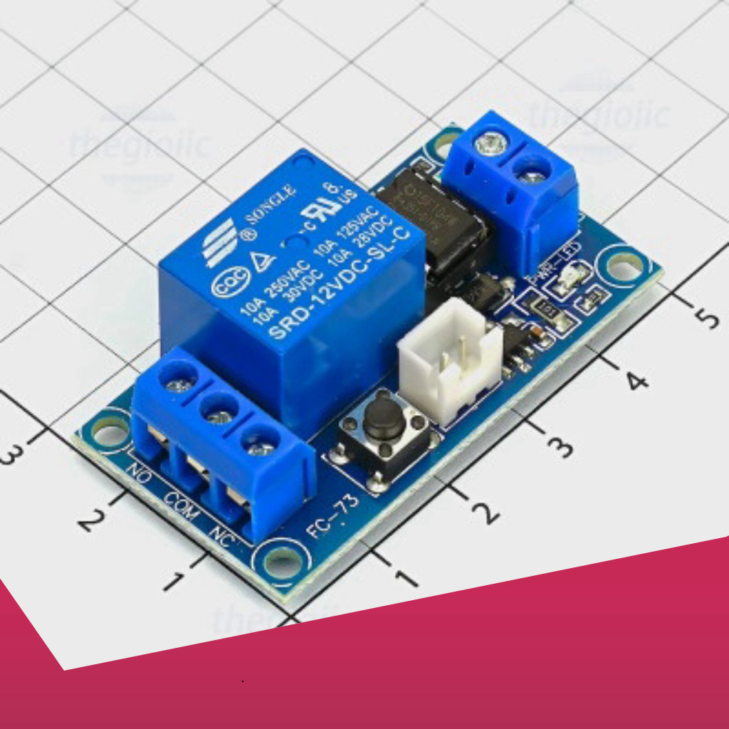 Module Relay 12V Công Tắc Điều Khiển Chốt Linh Kiện Công Nghệ Số Linh Kiện Công Nghệ Số