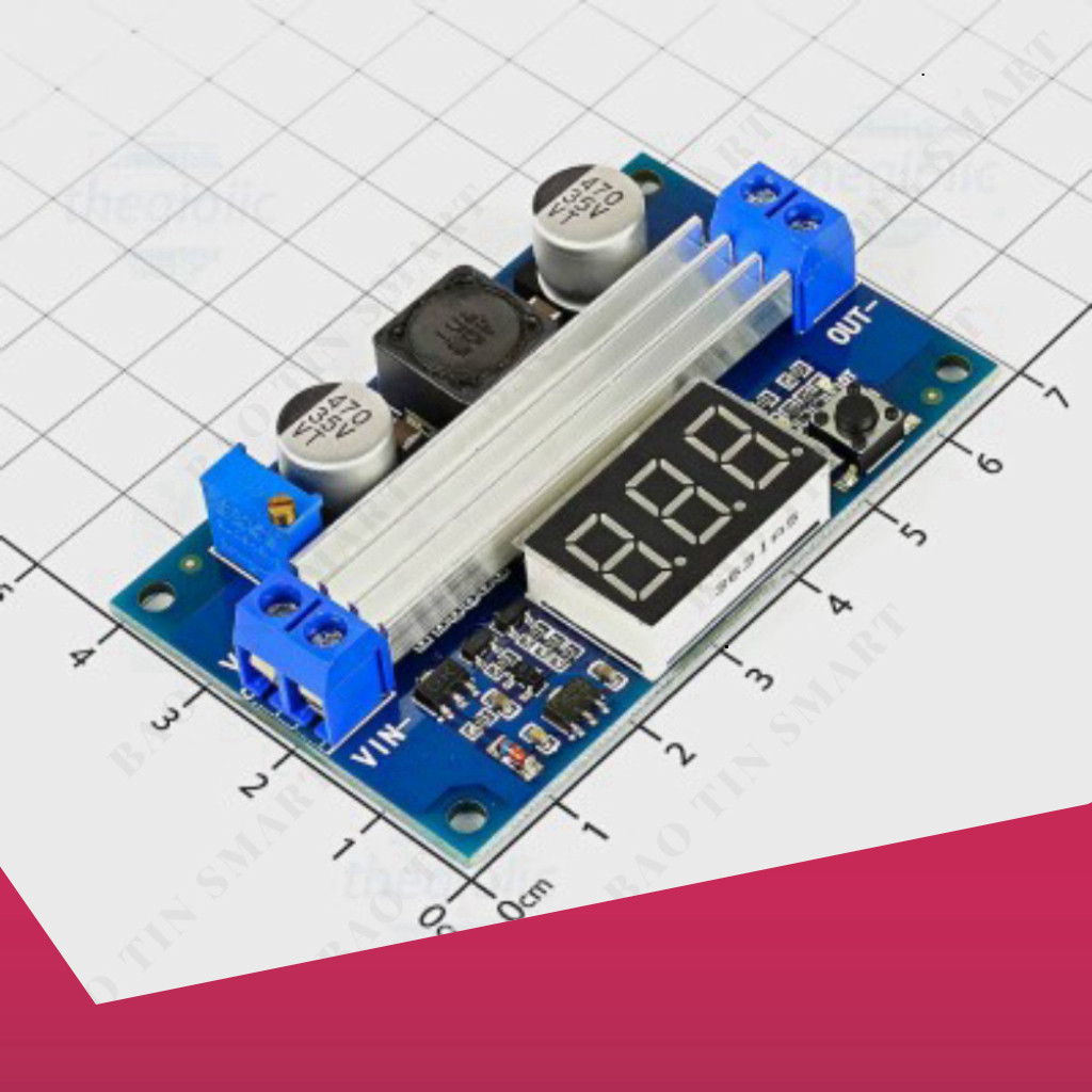 FP5139 Mạch Tăng Áp 3A 65W Có Hiển Thị Linh Kiện Công Nghệ Số Linh Kiện Công Nghệ Số