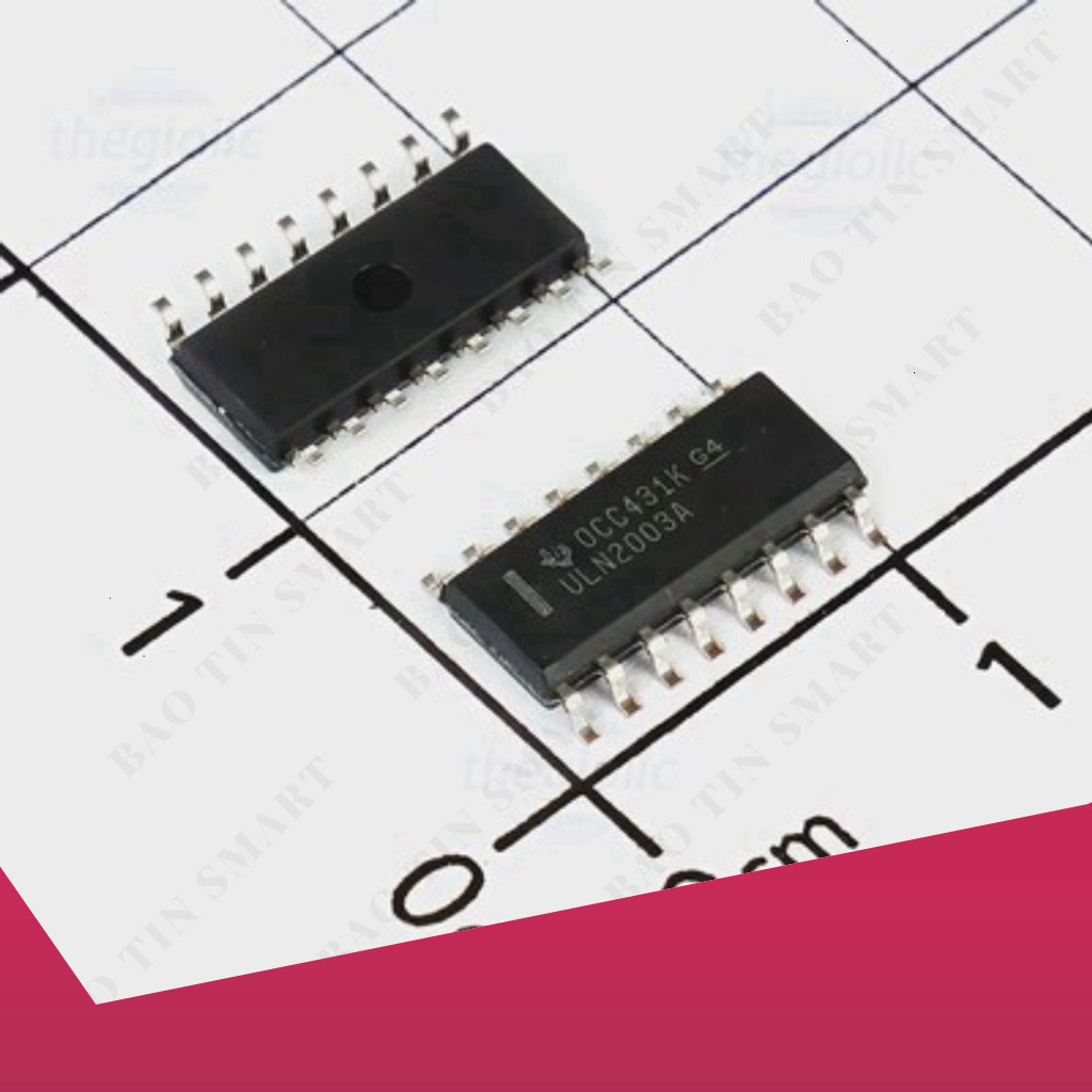 [3 Cái]- ULN2003ADR Transistor NPN 7 Ngõ Ra Darlington 50V 0.5A 16-SOIC Linh Kiện Công Nghệ Số Linh 