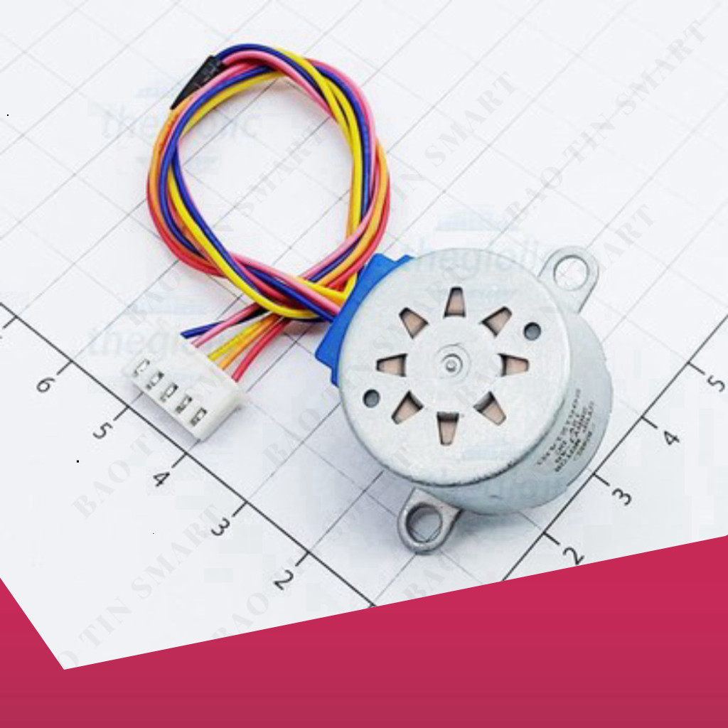 28BYJ48-12V Động Cơ Bước 4 Pha 5 Dây 12VDC Linh Kiện Công Nghệ Số Linh Kiện Công Nghệ Số