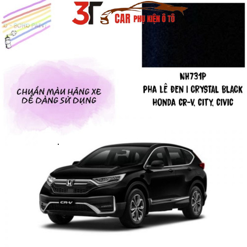 Sơn Xịt Ô Tô HONDA CR-V, CITY, CIVIC Màu Đen Pha Lê (Mã NH731P) - 3T-CAR Bình Xịt Xóa Vết Xước Xe 40