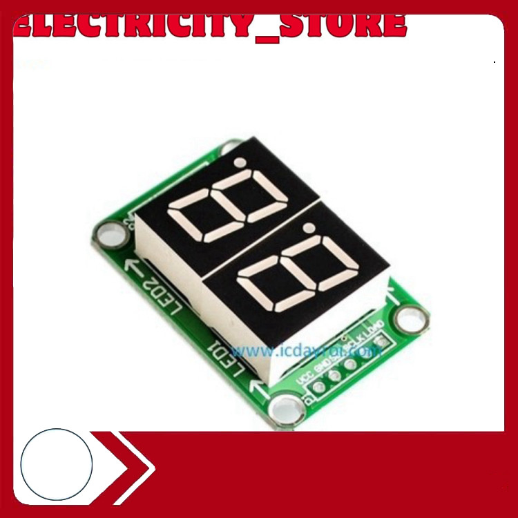 Module hiển thị 2 led 7 đoạn 74HC595 Tổng Kho Linh Kiện 86