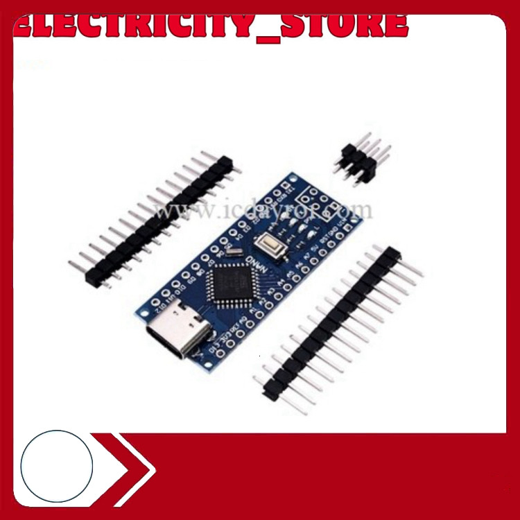 Arduino nano V3.0 ATmega328P cổng Type-C Tổng Kho Linh Kiện 86