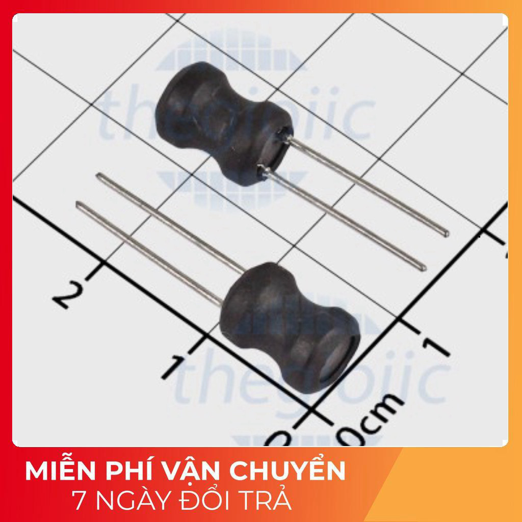 [20 Cái]- Cuộn Cảm Xuyên Lỗ 0608-3R3 3.3uH 750mA Tech Linh Kiện