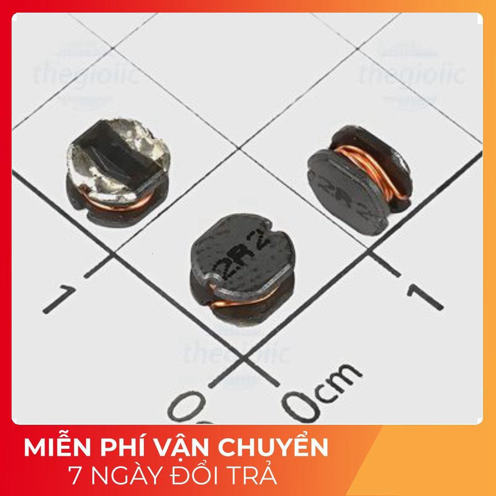 [20 Cái]- Cuộn Cảm Dán SMD CD53 5852-2R2 2.2uH 3.5A Tech Linh Kiện