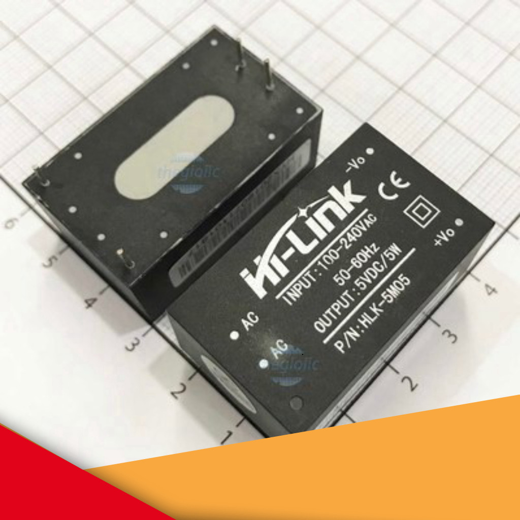 HLK-5M05 Chuyển Đổi AC-DC 220-5V 5W Hi-Link GearHub