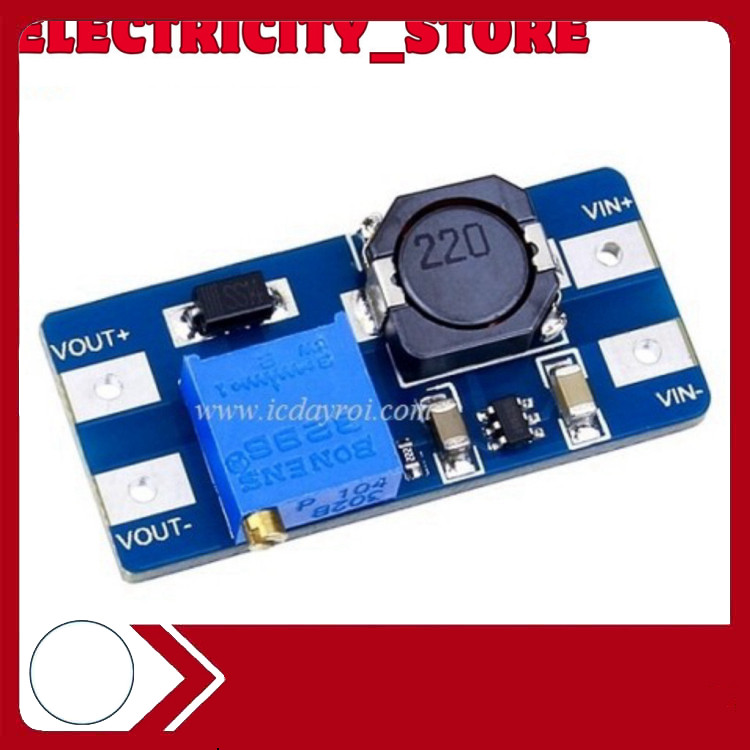 [2 Cái]- Mạch tăng áp Boost DC-DC MT3608 2A Tổng Kho Linh Kiện 86