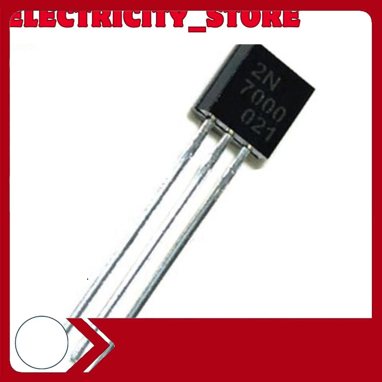 [10 Cái]- 2N7000 MOSFET N-CH 60V 200MA TO-92 Tổng Kho Linh Kiện 86