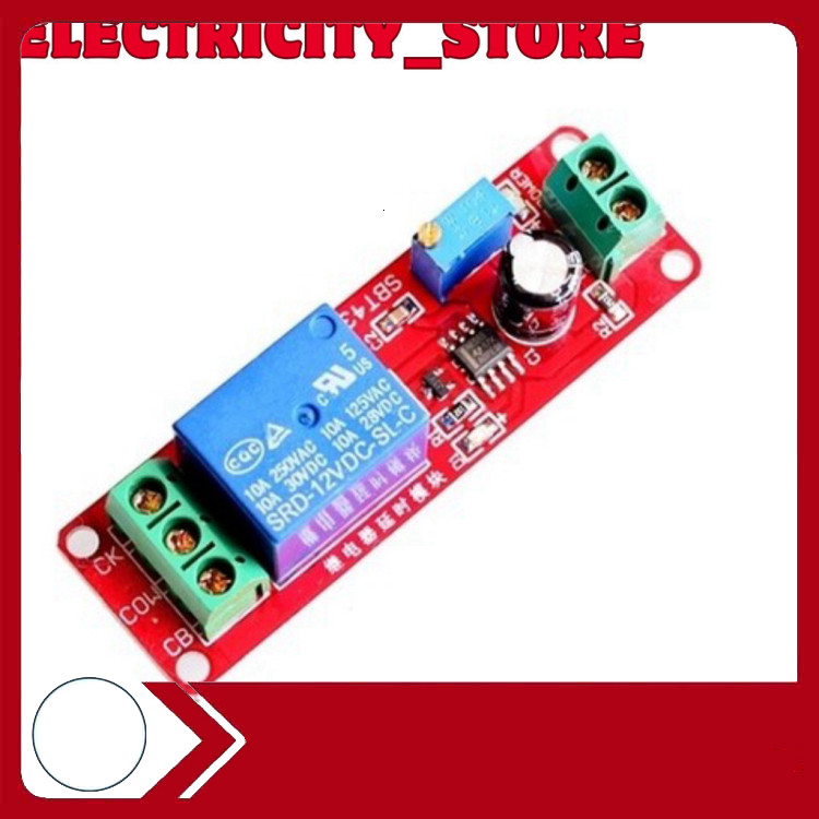 Mạch Relay trễ IC555 12VDC Tổng Kho Linh Kiện 86