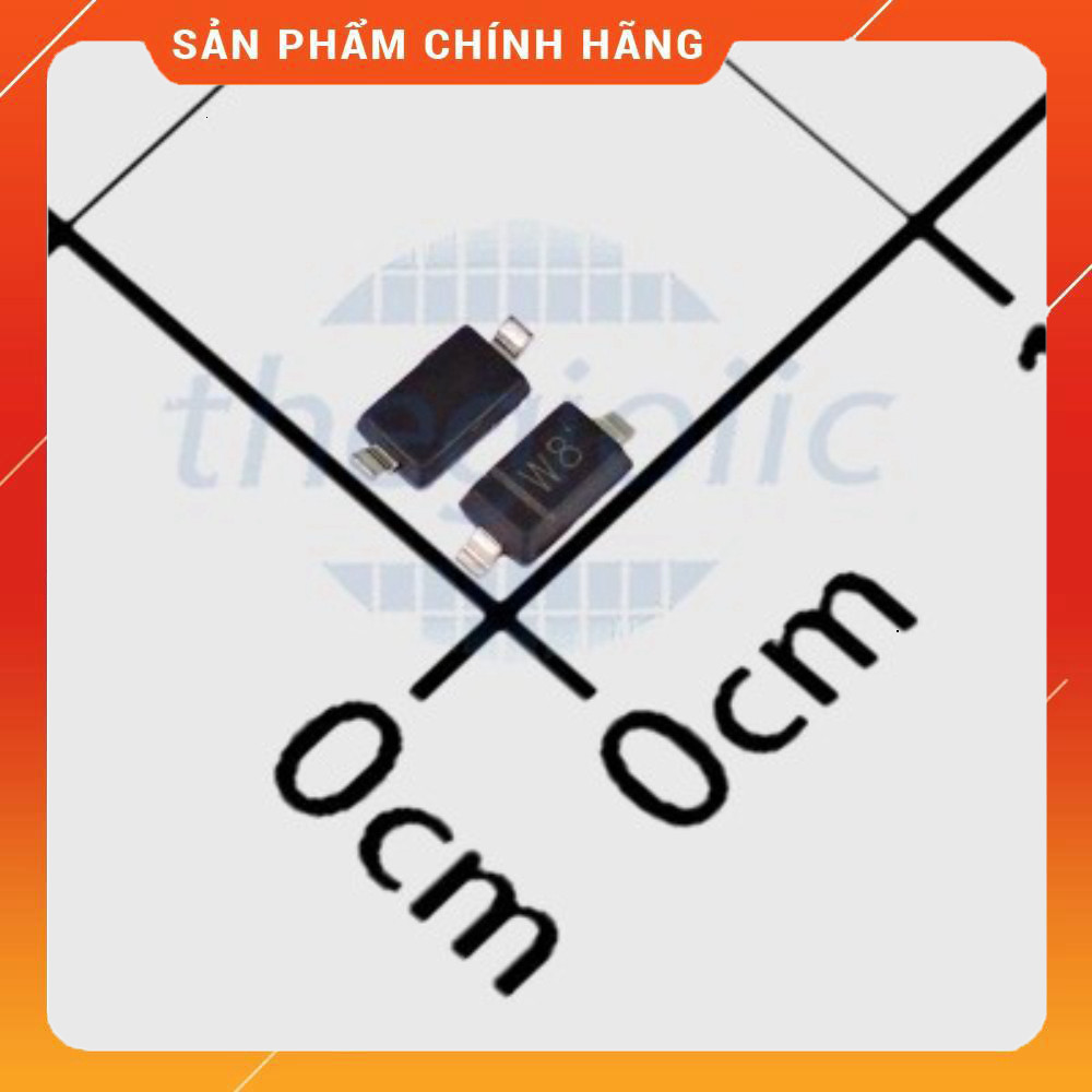 [50 Cái]- BZT52C5V1 Diode Zener 5.1V 500mW Việt Tech Components