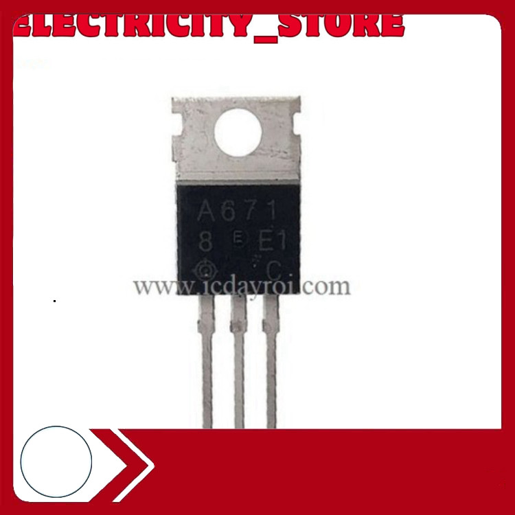 [5 Cái]- A671 TRANSISTOR PNP 3A 50V TO220 Tổng Kho Linh Kiện 86