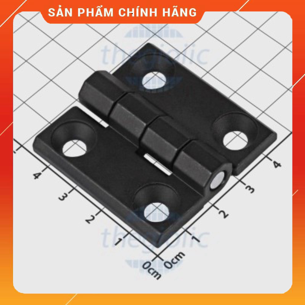 HL050-2 Bản Lề Tủ Điện Màu Đen 46x46mm Việt Tech Components