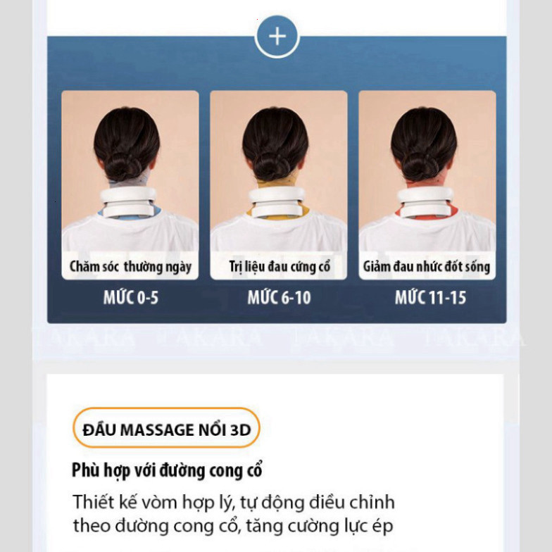 Máy Massage Cổ Vai Gáy JT88 Thiết Kế 5 Đầu Rung Mát Xa Thư Giãn Hiệu Quả Tại Nhà