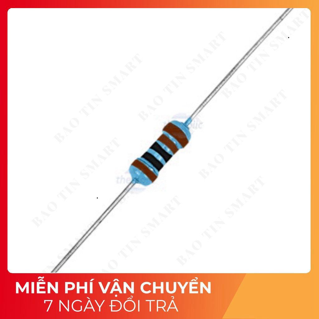 [50 Cái]- Điện Trở 47 Ohm 1W 1% 5 Vòng Màu Tech Linh Kiện