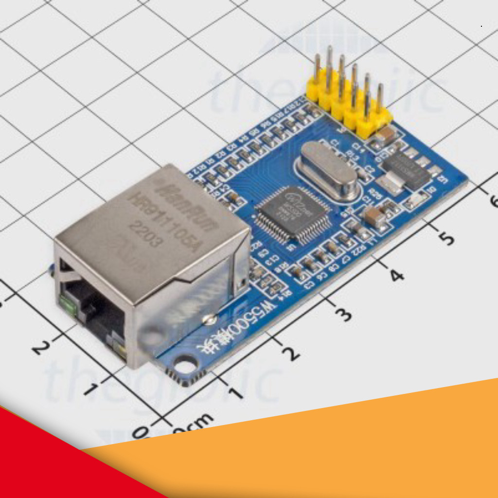 Mạch Ethernet W5500 Giao Tiếp SPI GearHub