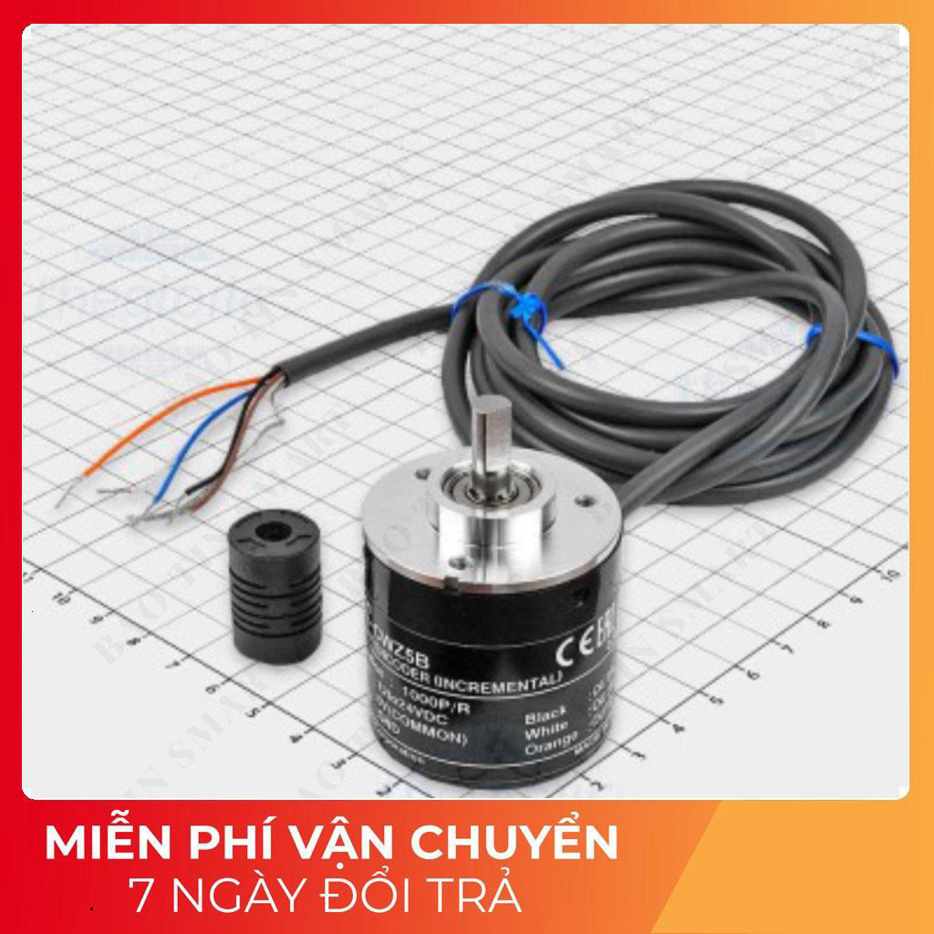 E6B2-CWZ5B Rotary Encoder 1000 Xung PNP Tech Linh Kiện