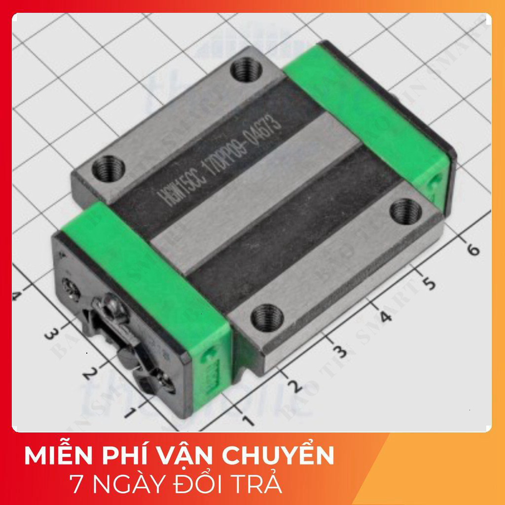 HGW15CC Con Trượt Vuông 15mm Tech Linh Kiện