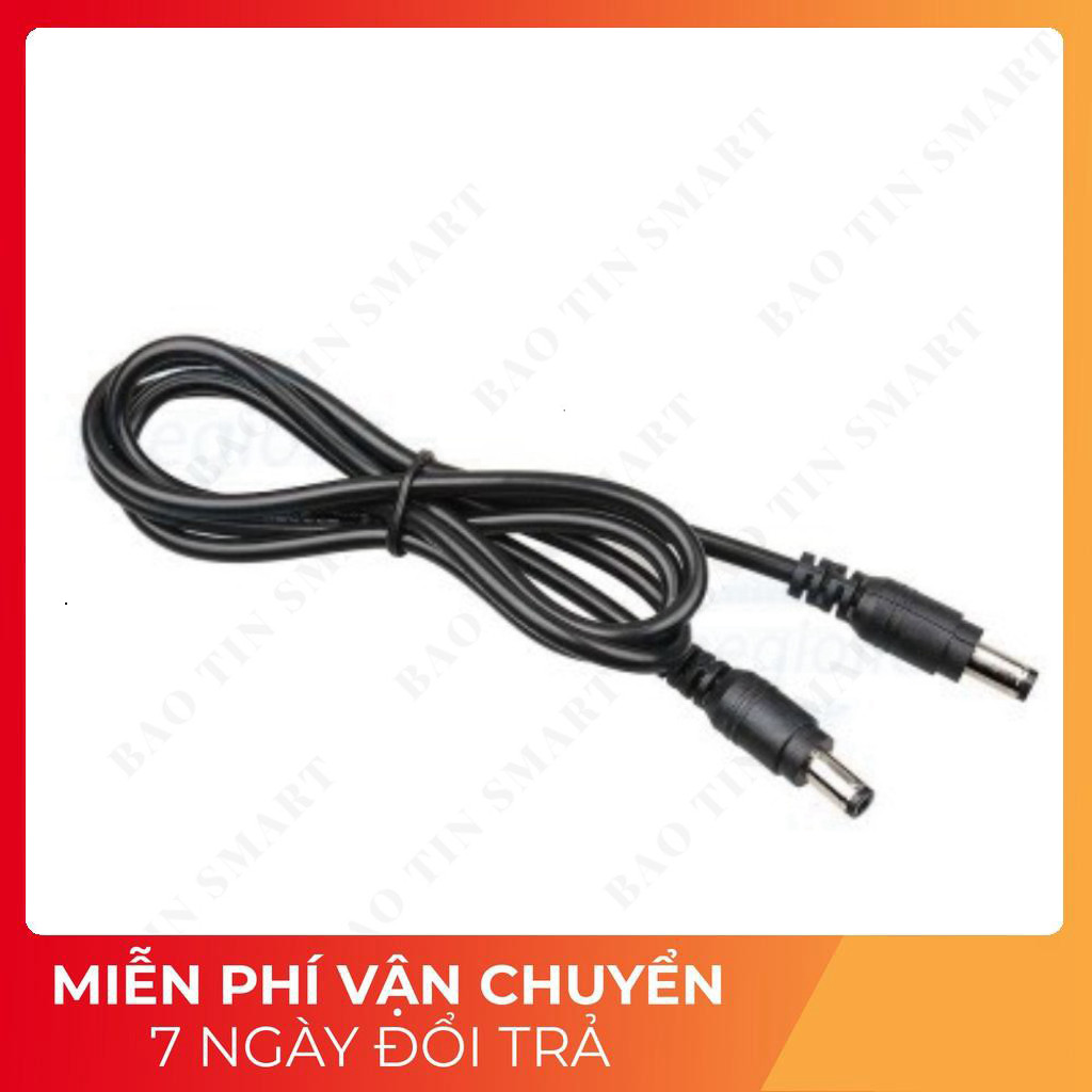 Dây DC5521 Đực Nối DC5521 Đực Dài 50cm Tech Linh Kiện