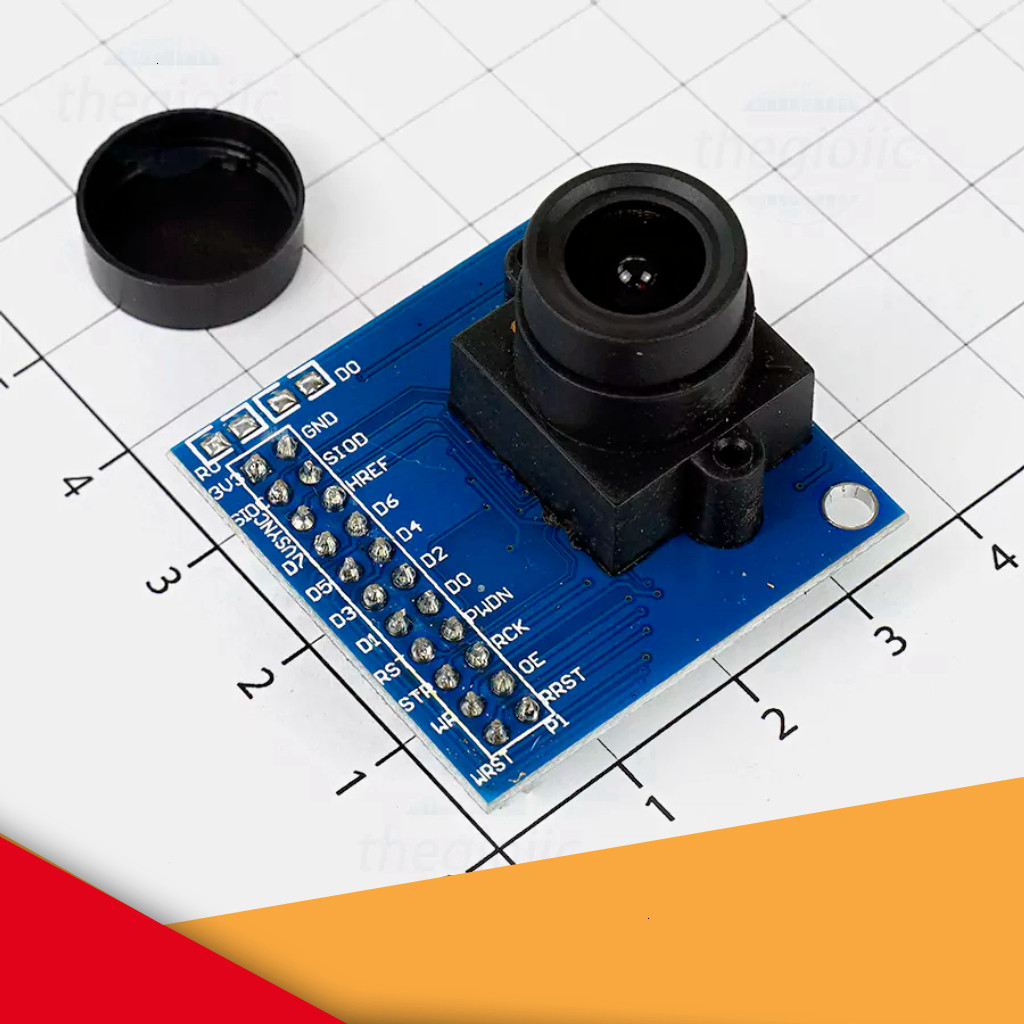 OV7670 Mạch Camera Độ Phân Giải 640x480 Có FIFO AL422 GearHub
