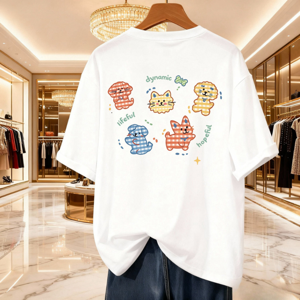 Áo Thun Form Rộng Cotton Mềm Mại [M34] - Không Gian Lớn Nhẹ Nhàng
Áo Thun Form Rộng Cotton Mềm Mại [