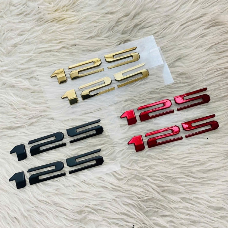 (FREESHIP) Tem số 125 chữ nổi cho air blade 2024 hàng zin phôi hãng  - giá 1 cặp