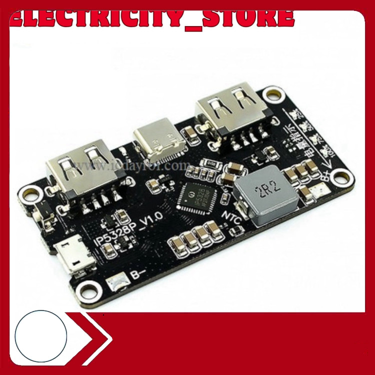 Mạch sạc pin dự phòng IP5328P (Sạc nhanh QC3.0 PD 18w) Tổng Kho Linh Kiện