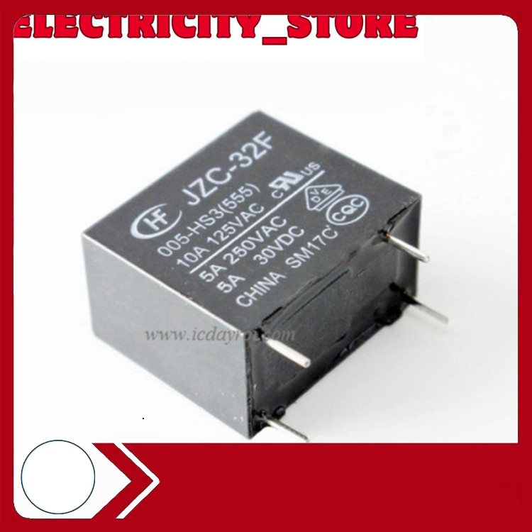 [2 Cái]- Relay JZC-32F-005-HS Tổng Kho Linh Kiện