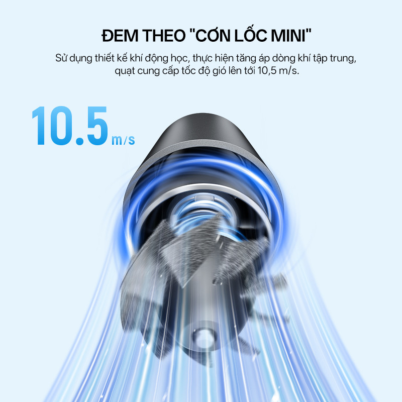 CUKTECH Quạt Cầm Tay Mini Ngoài Trời USB – 3 Cấp Độ Gió, Tương Thích Powerbank, Quạt Di Động | BigBuy360 - bigbuy360.vn