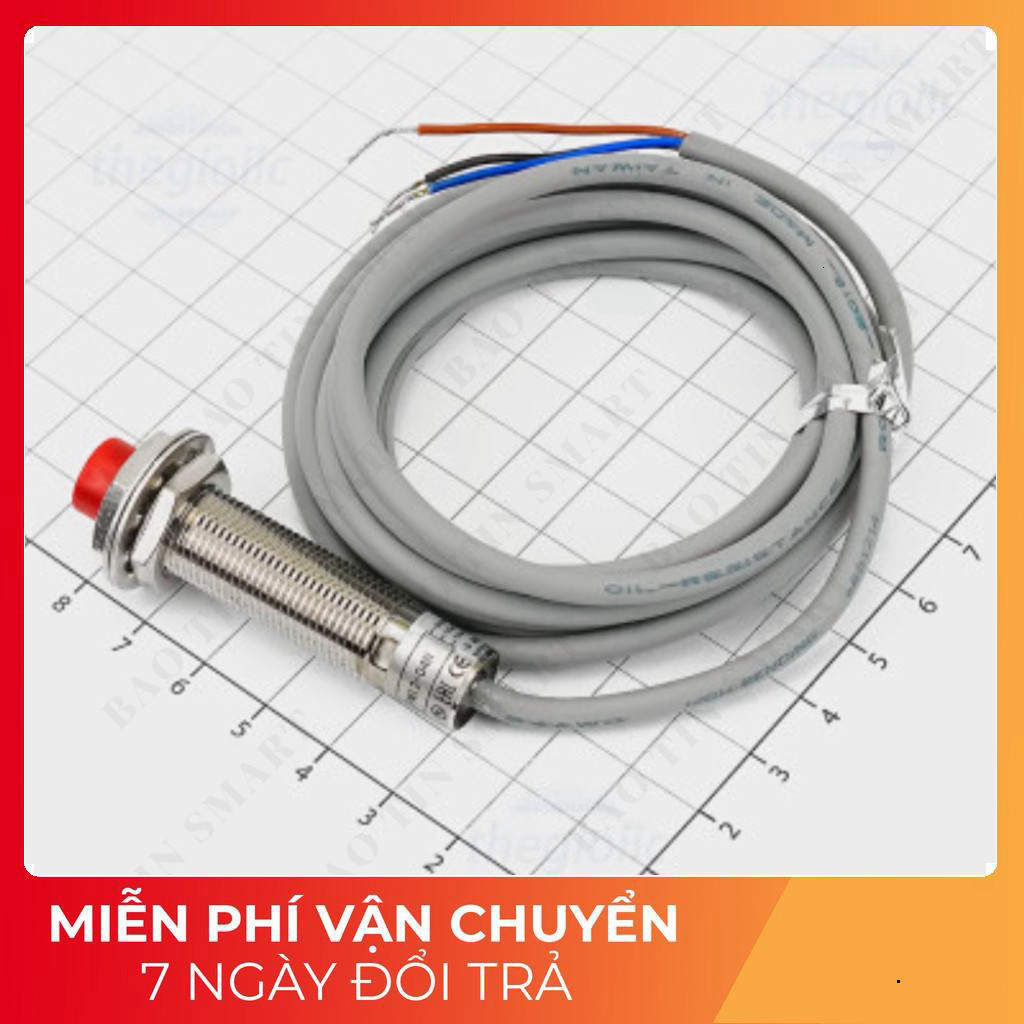 PM12-04N NPN Cảm Biến Tiệm Cận NPN-NO 4mm Tech Linh Kiện
