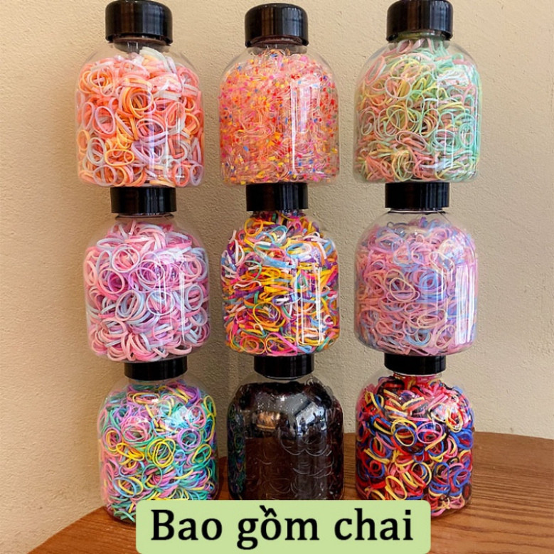 Set 1000 dây chun buộc tóc nữ nhiều màu 🎀 Anan.2store