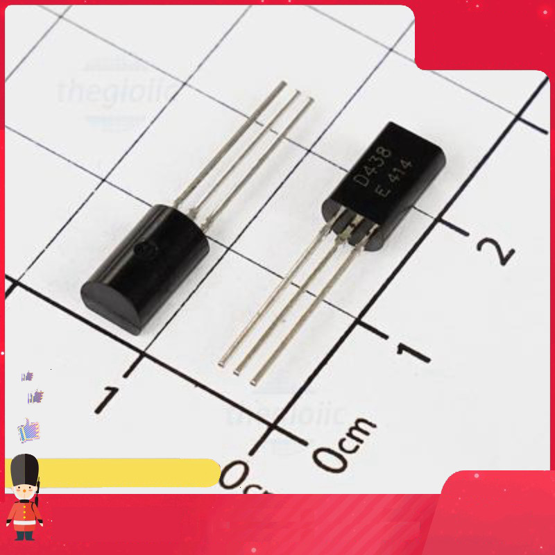 [5 Cái]- D438 Transistor NPN 80V 0.7A 3 Chân TO-92 Smart.hcm