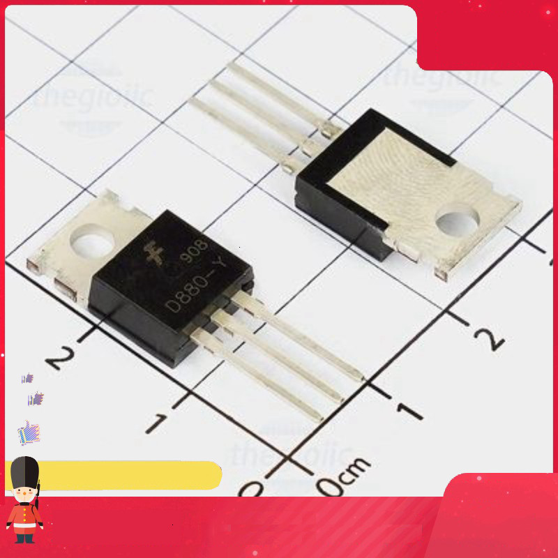 [5 Cái]- D880-Y Transistor NPN 60V 3A 3 Chân TO-220 Smart.hcm