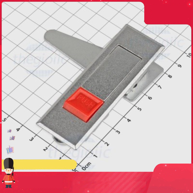 MS603-2R Khoá Tủ Điện Nhôm 86mm Smart.hcm