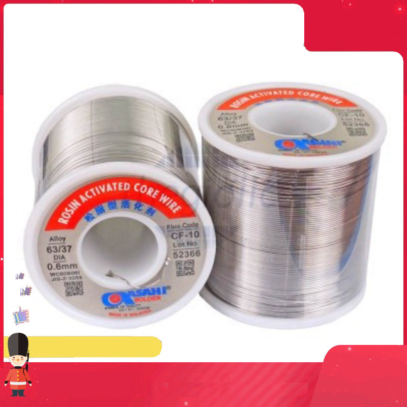 Thiếc Hàn 0.6 Sn63 Pb37 500G Asahi Smart.hcm
