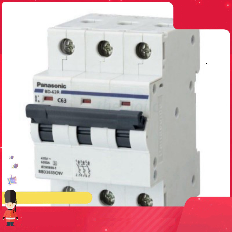 BBD3323CNV Aptomat MCB Panasonic 3 Cực 32A Smart.hcm