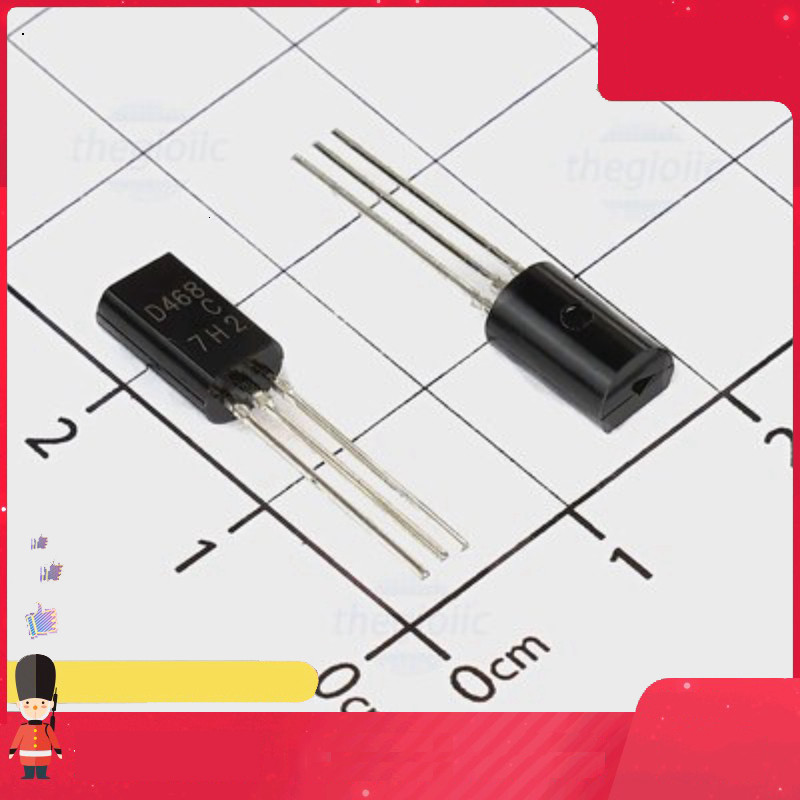 [30 Cái]- D468 Transistor NPN 20V 1A 3 Chân TO-92 Smart.hcm