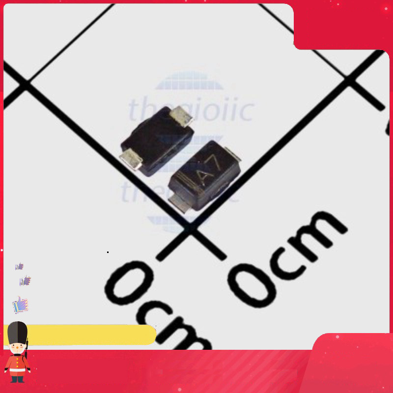 [50 Cái]- 1N4007W-A7 Diode Chỉnh Lưu 1A 1KV SOD-123 Smart.hcm