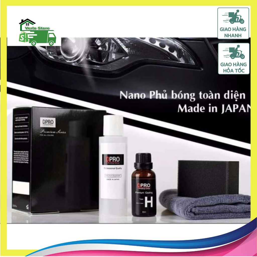 [Top 1] Phủ bóng ceramic pro DPro công nghệ Nhật Bản, Premium Coating - HanruiOffical